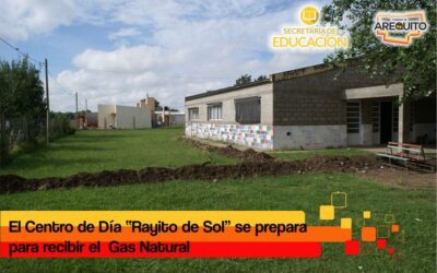 Obra de Gas Natural para el Centro de Día