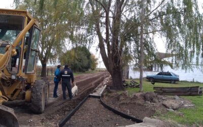Nueva cuadra de Cordón Cuneta y Ripio