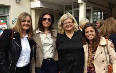 La Presidente Comunal recibió a la Ministra de Educación de Santa Fe