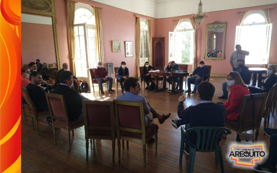 REUNIÓN COMITÉ DE CRISIS DEPARTAMENTO CASEROS