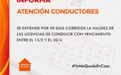 Prórroga para Licencias de Conducir.