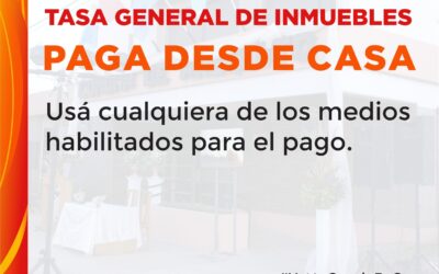 Tasa inmuebles urbanos – información