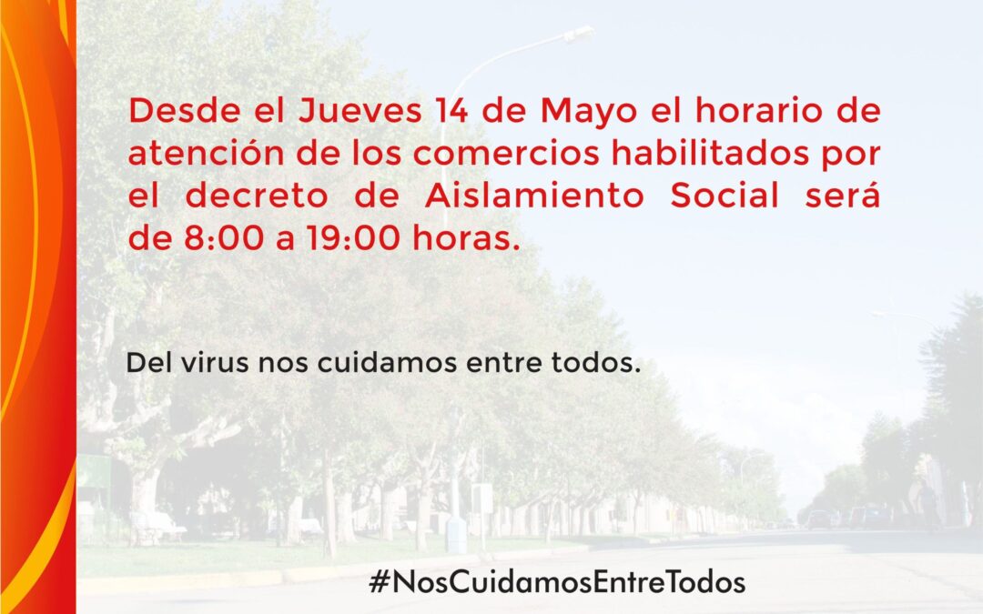 EXTENSIÓN DEL HORARIO COMERCIAL