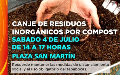 Canje de Residuos Inorgánicos por Compost