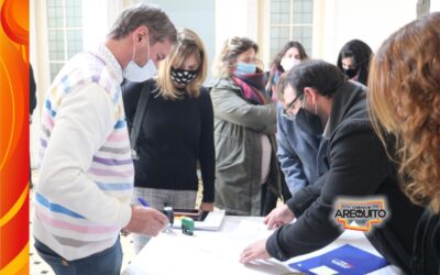 Firma de convenios