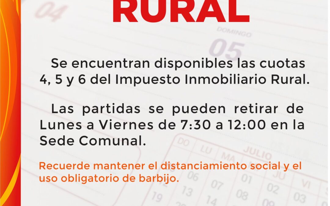Impuesto Inmobiliario Rural