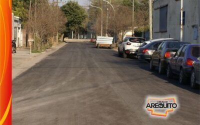 Nevas calles de asfalto