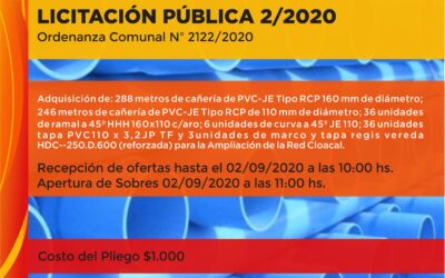 Licitación Pública 2/2020